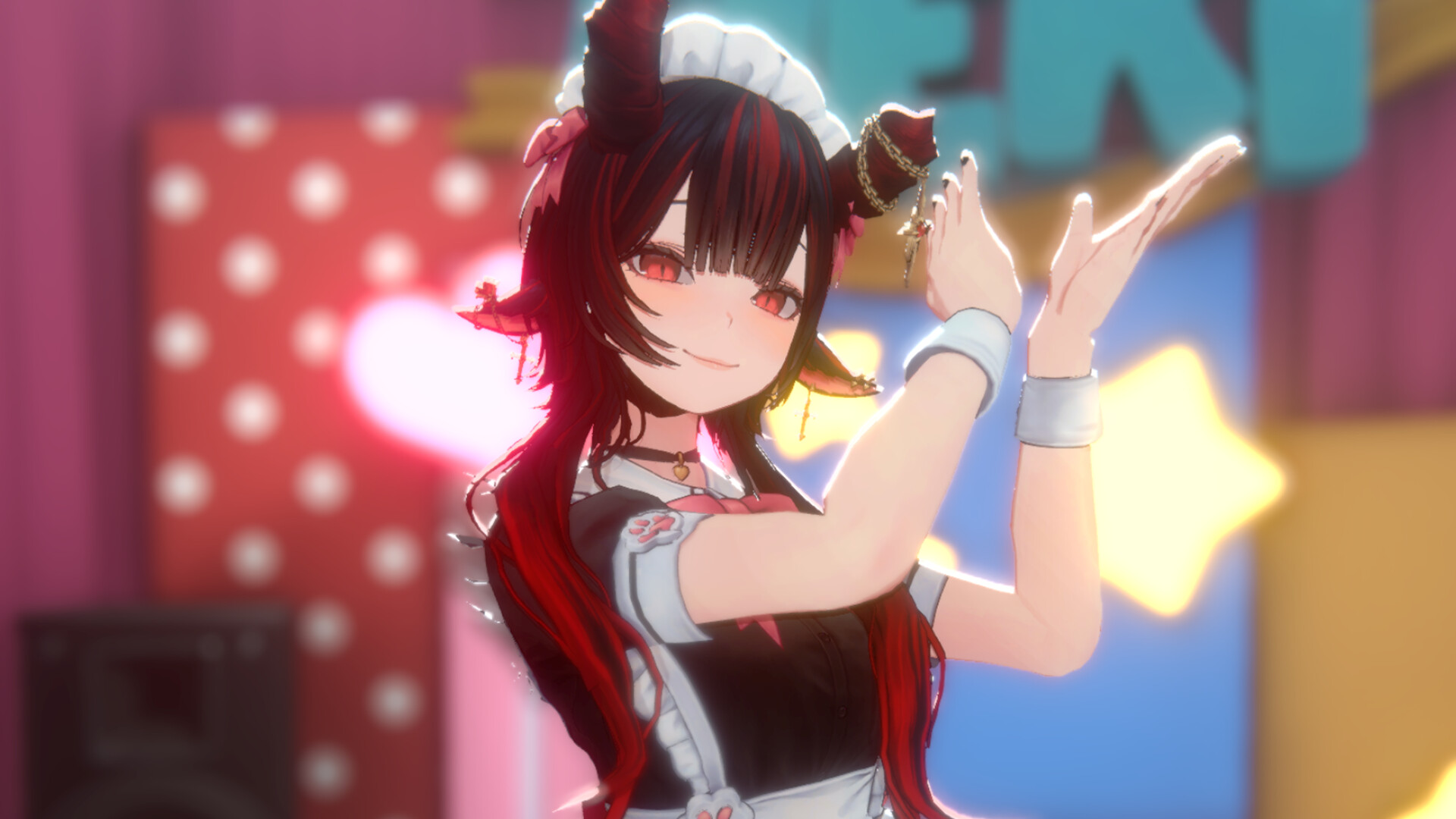 Maid Cafe Simulator key artwork